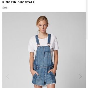 Blank NYC Overalls NWT